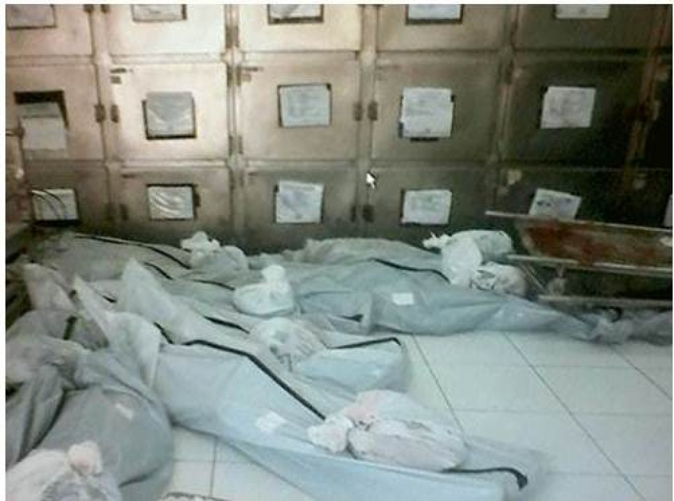 Com fim de semana violento, corpos são amontoados em necrotério no RN Com fim de semana violento, corpos são amontoados em necrotério no RN