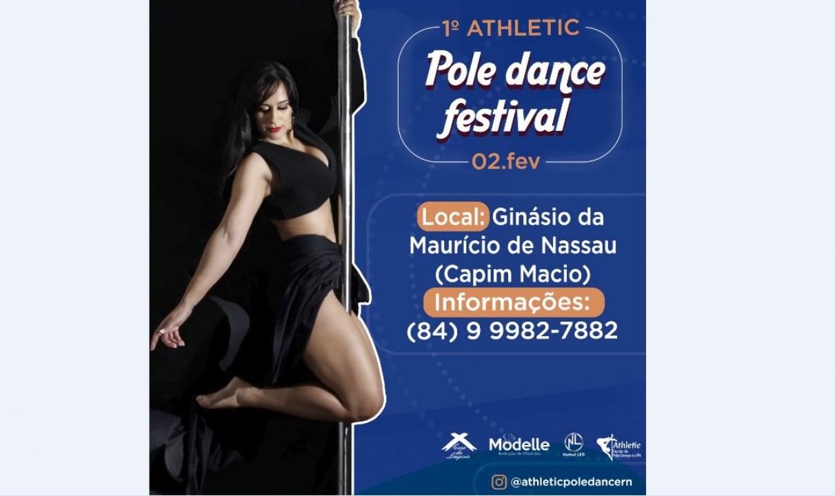 Escola de Pole Dance realizará festival de dança em Natal Escola de Pole Dance realizará festival de dança em Natal