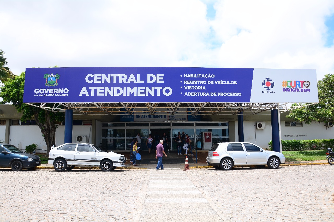Detran normaliza atendimento ao público em todo o Rio Grande do Norte Detran normaliza atendimento ao público em todo o Rio Grande do Norte
