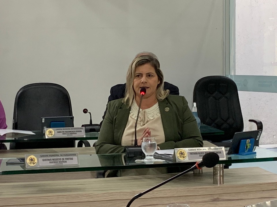 Violência nas escolas preocupa e vereadora Fativan Alves discute em Sessão Ordinária sobre ataques recentes