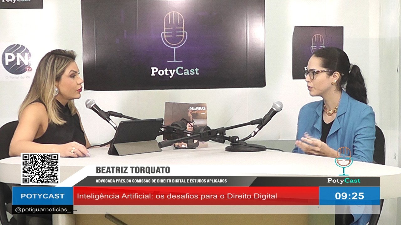 PotyCast desta quinta-feira (06) debate sobre a Inteligência Artificial e seus impactos para a prática da advocacia