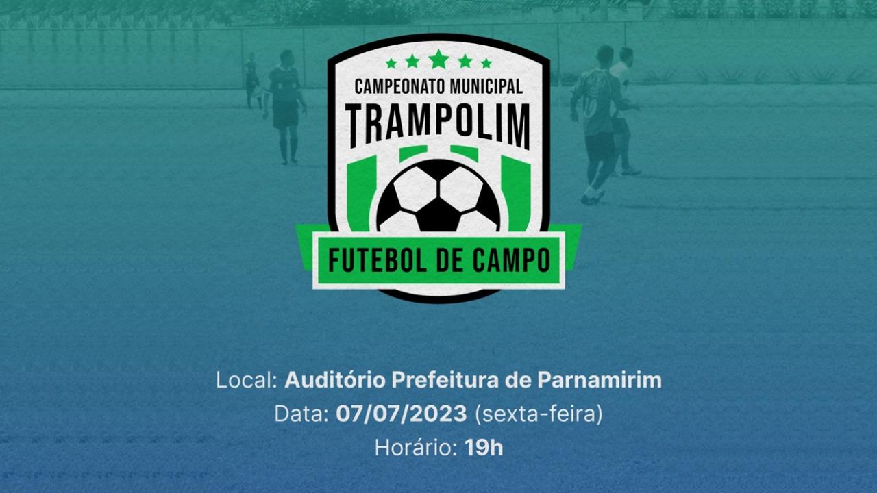 Inscrições para Campeonato Municipal de Futebol em Parnamirim começam nesta segunda-feira (10)