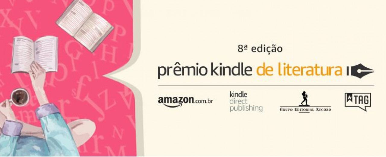 Abertas inscrições para o 8ª edição do Prêmio Kindle de Literatura  