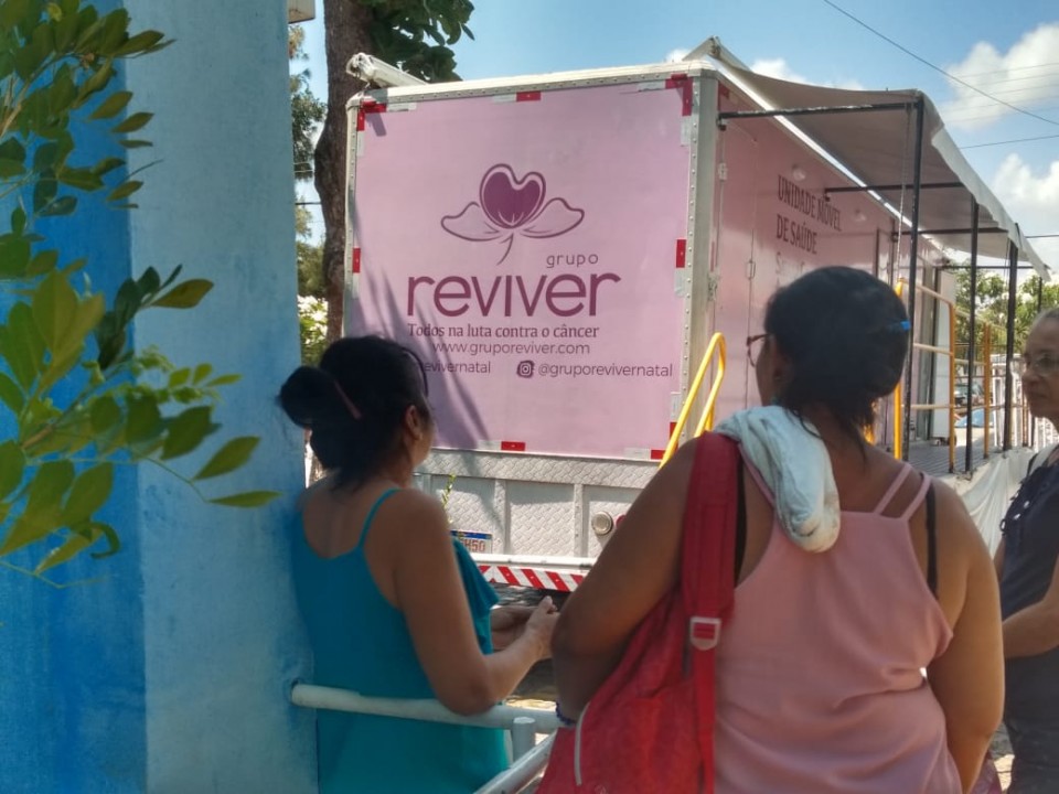 Unidade de Saúde Candelária recebe serviços itinerante de mamografia durante esta semana 