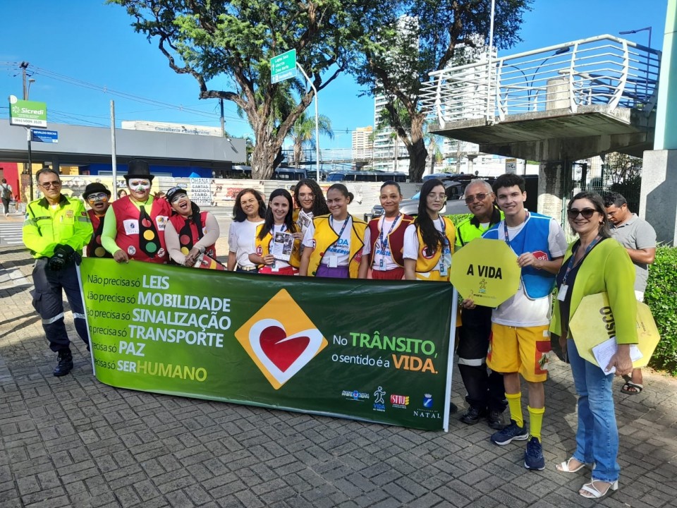 Semana Nacional de Trânsito com o tema “No trânsito, escolha a vida”, começa em Natal, na próxima segunda-feira (18)