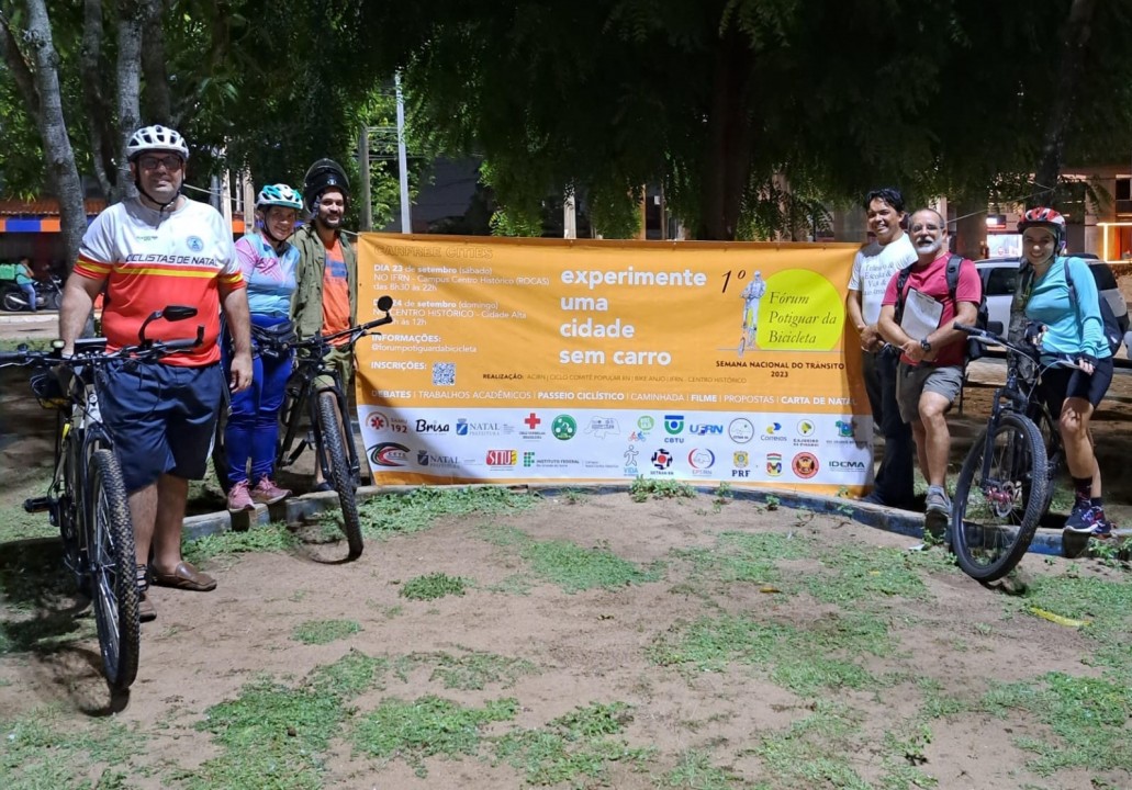 Dia Mundial Sem Carro será celebrado em Natal com passeio ciclístico 