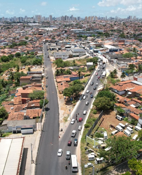Avenida Felizardo Moura terá trânsito liberado nesta segunda-feira (16)