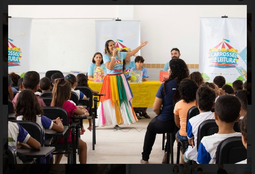 Macaíba e São Gonçalo do Amarante recebem o Projeto Carrossel da Leitura nesta quinta-feira (23)