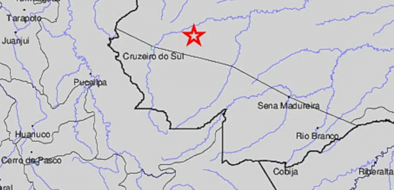 Região Norte tem tremor de terra com 6,6 graus, maior terremoto registrado na história do Brasil