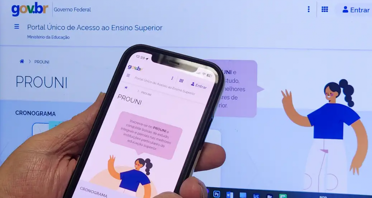 Prouni: prazo para inscrições é prorrogado até sexta-feira (02)