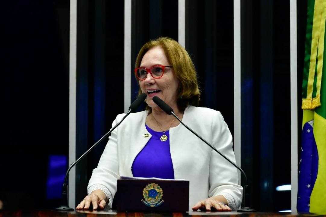 No Senado Federal, Zenaide destaca 92 anos do voto feminino e exalta mulheres potiguares