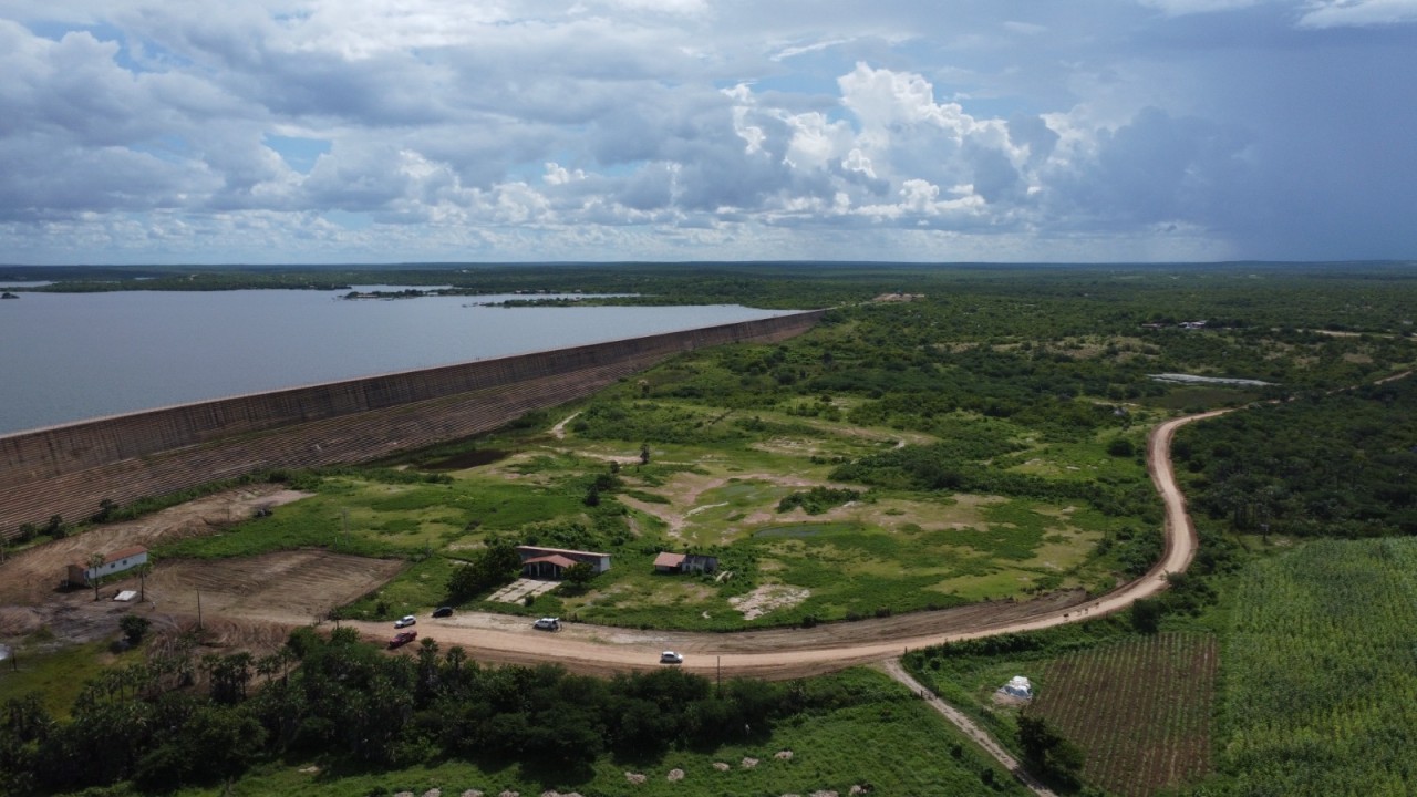 Barragem Umari acumula 95,36% da sua capacidade total