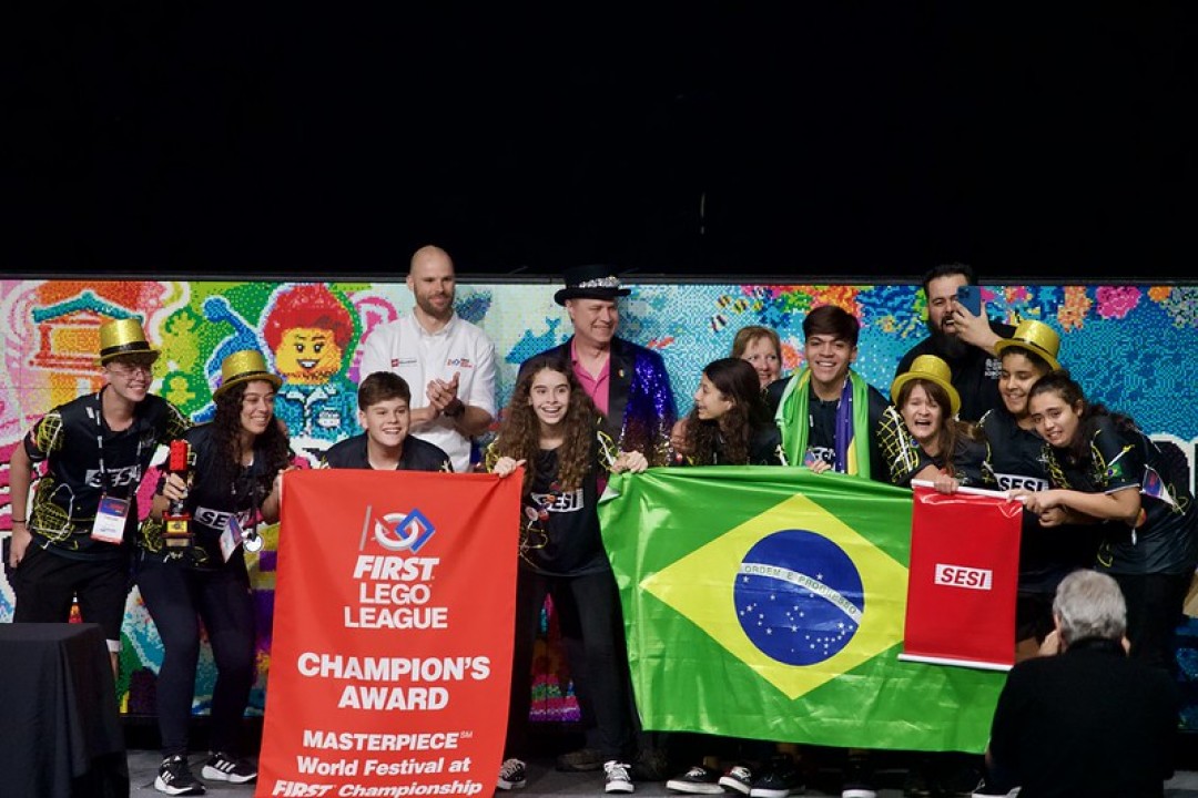 Brasil é campeão no mundial de robótica