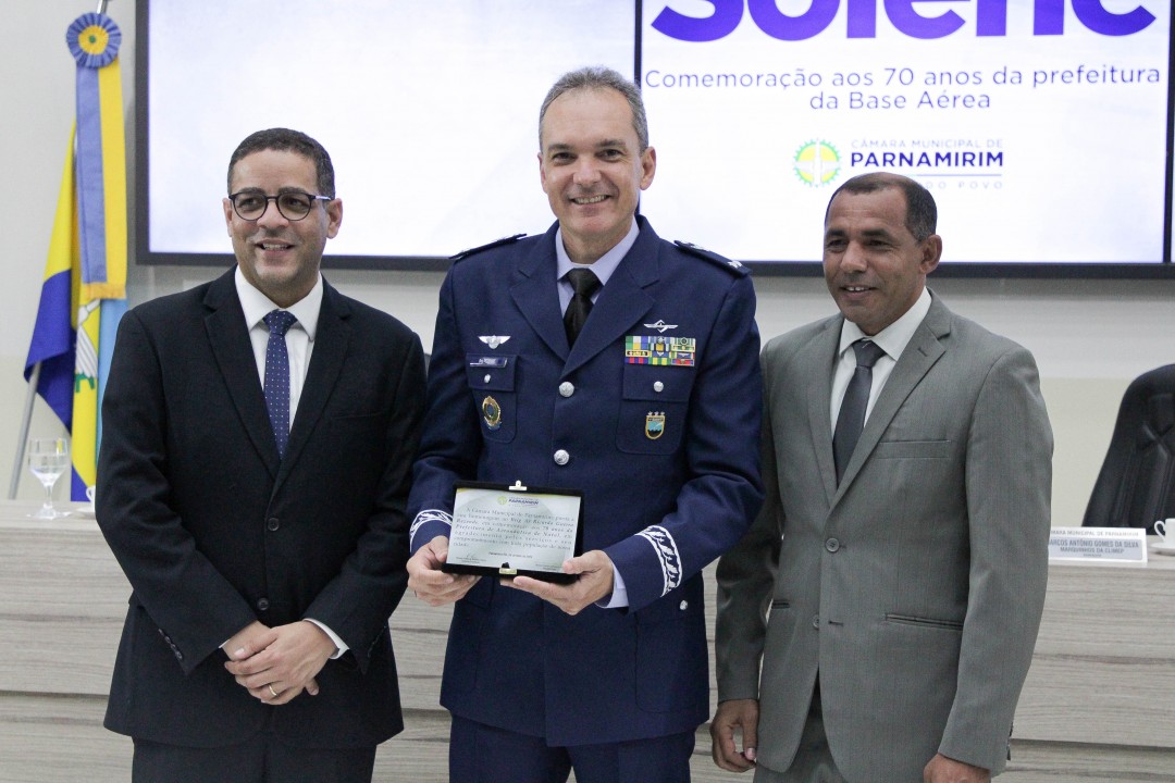 CMP realiza Sessão Solene alusiva aos 70 anos da Prefeitura da Base Aérea de Natal