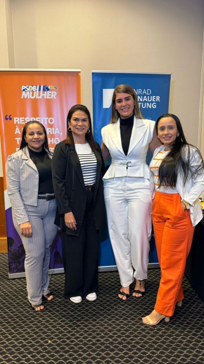 Pré-candidatas do PSDB Potiguar participam evento nacional em Brasília 