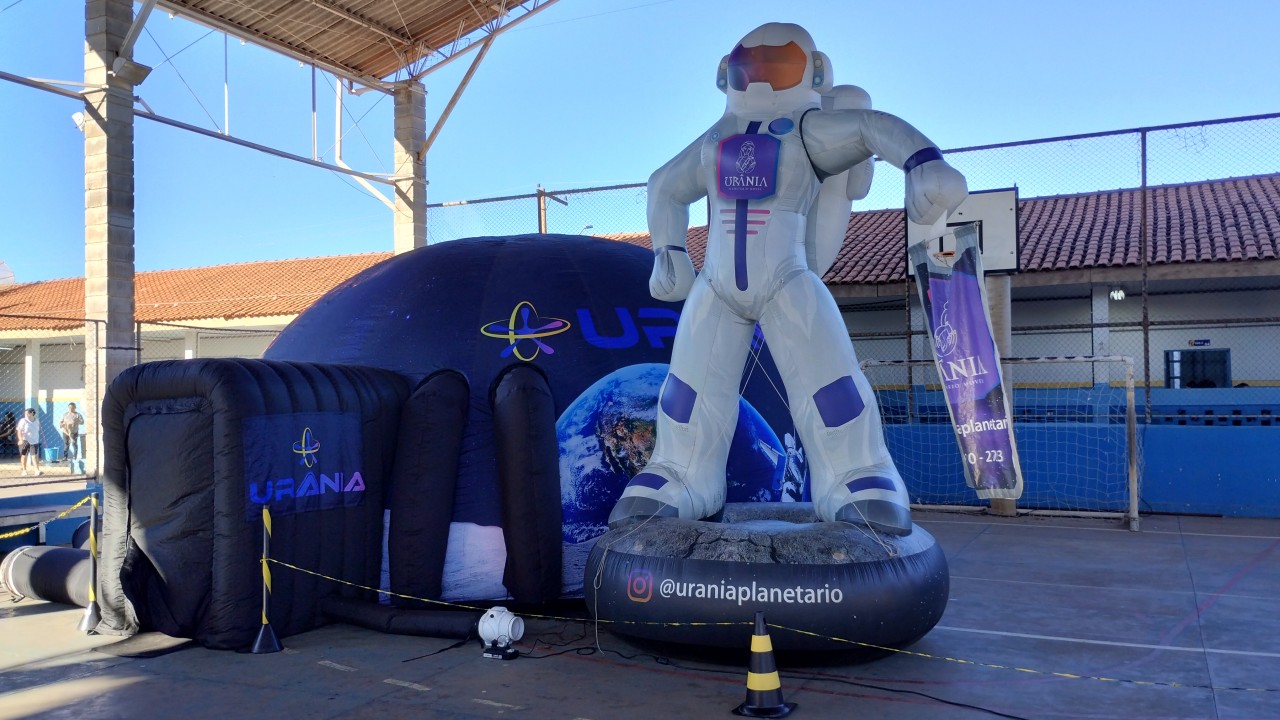 Planetário Móvel chega ao município de Severiano Melo 