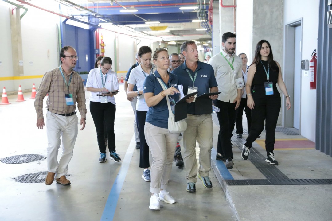Arena das Dunas recebe inspeção da FIFA e se candidata para a Copa do Mundo Feminina 2027