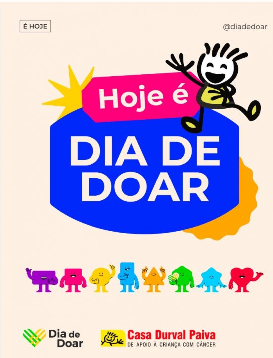 11ª edição do Dia de Doar promove a generosidade entre os brasileiros