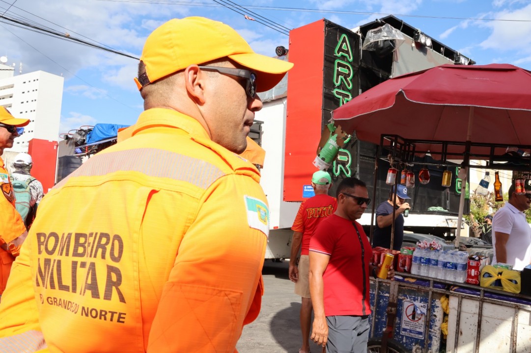 Bombeiros do RN reforçam vistorias em eventos de Carnaval para garantir a segurança da população