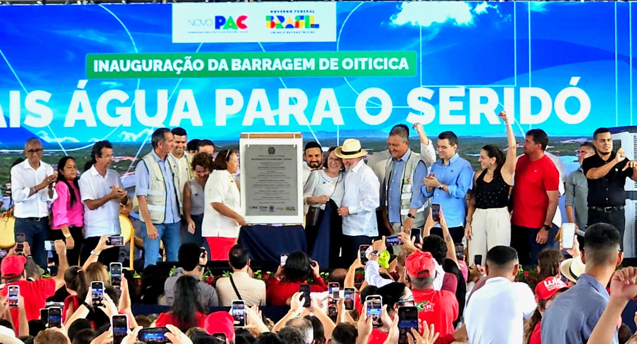 Inauguração da Barragem de Oiticica Marca Dia Histórico para o Nordeste