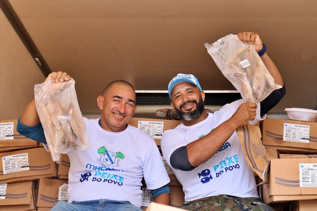 Macaíba inicia distribuição de  55 toneladas do Peixe do Povo 2025 nesta terça-feira, 15