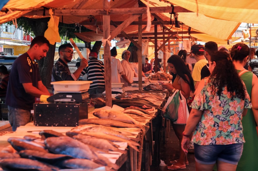 Mercado Novo está preparado para a feira do peixe, que acontece até sexta-feira, em Parnamirim