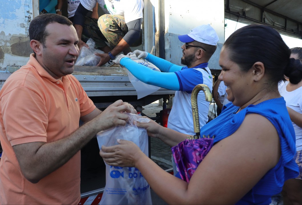 Distribuição do Peixe do Povo 2025 teve início nesta terça na zona rural de Macaíba 