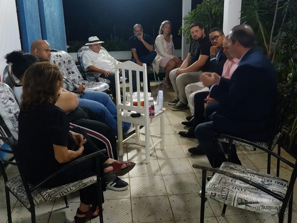 Potiguar Notícias e amigos receberam Tiago Rebolo no Conversa de Alpendre