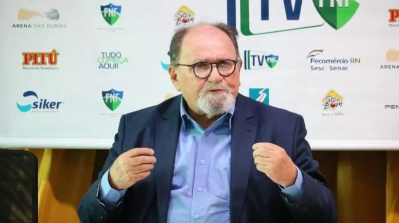 José Vanildo é confirmado como vice na chapa única de Samir Xaud para a presidência da CBF