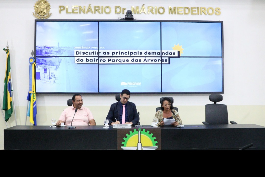 Audiência Pública debate demandas do Bairro Parque das Árvores