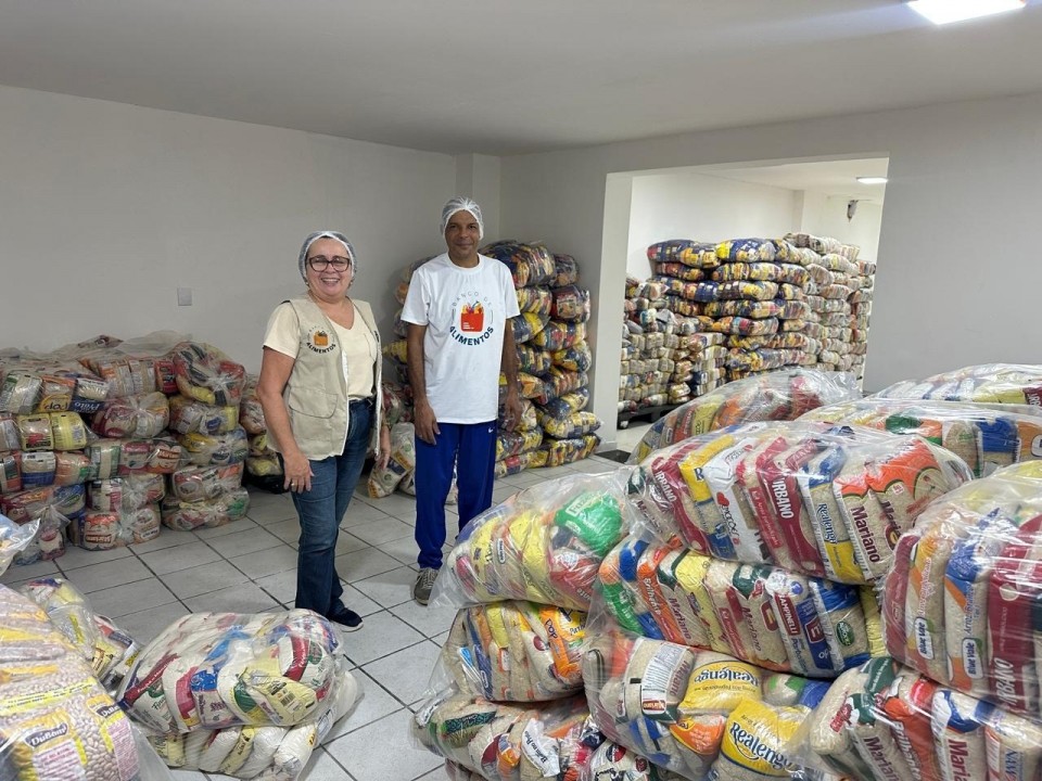 Solidariedade: São João de Natal arrecada 12 toneladas de alimentos