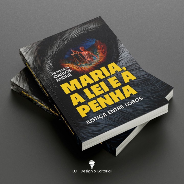 Carlos André lança segundo volume de trilogia com denúncia sobre distorções da Lei Maria da Penha