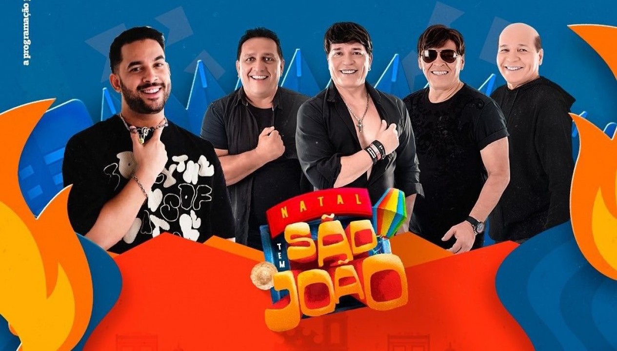 Banda Grafith e Henry Freitas abrem último fim de semana do São João de Natal na Zona Norte