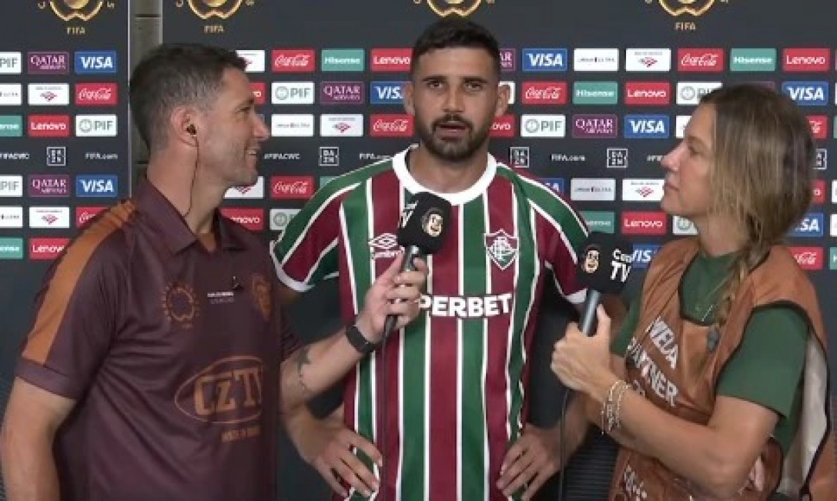 Após o Fluminense eliminar a Inter de Milão, zagueiro Ignácio homenageia Currais Novos e o Povoado Cruz