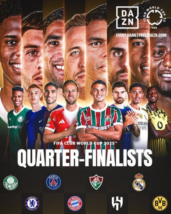 Quartas de final do Mundial de Clubes definidas: veja confrontos, datas e premiação